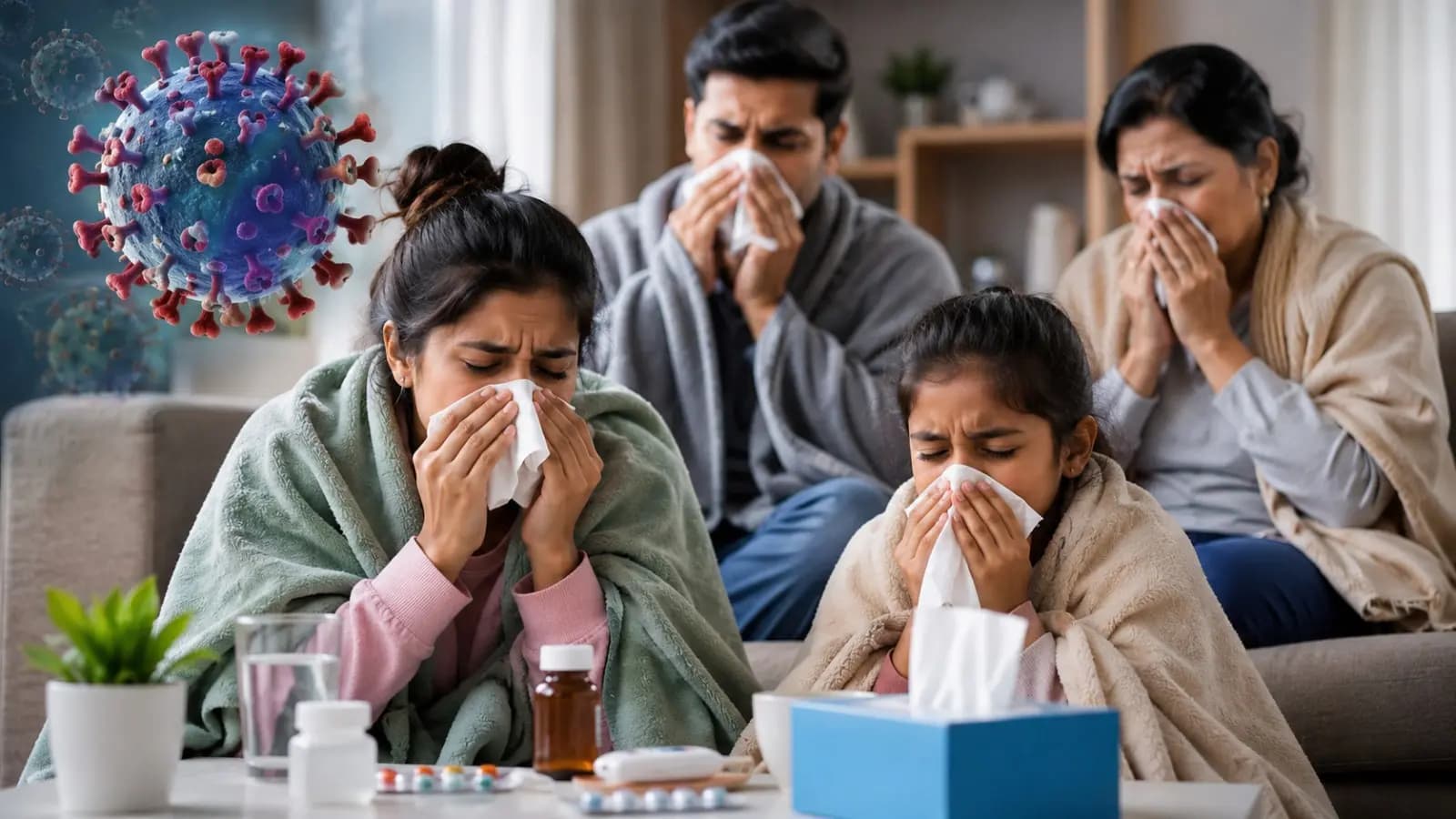 H1N1 Alert: Swine Flu Delhi Kolkata Family Infection Prevention