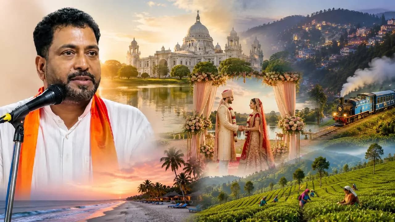 West Bengal is going to be a Popular Place for Destination Wedding says Minister Shankar Ghosh