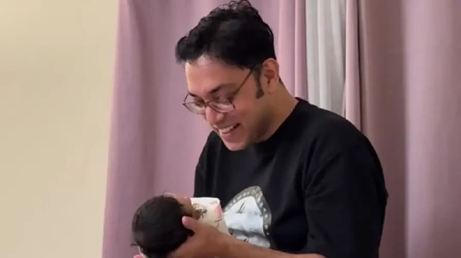 Anupam Roy Shares Heartmelting Video with Newborn Son Set to Byatha Nei