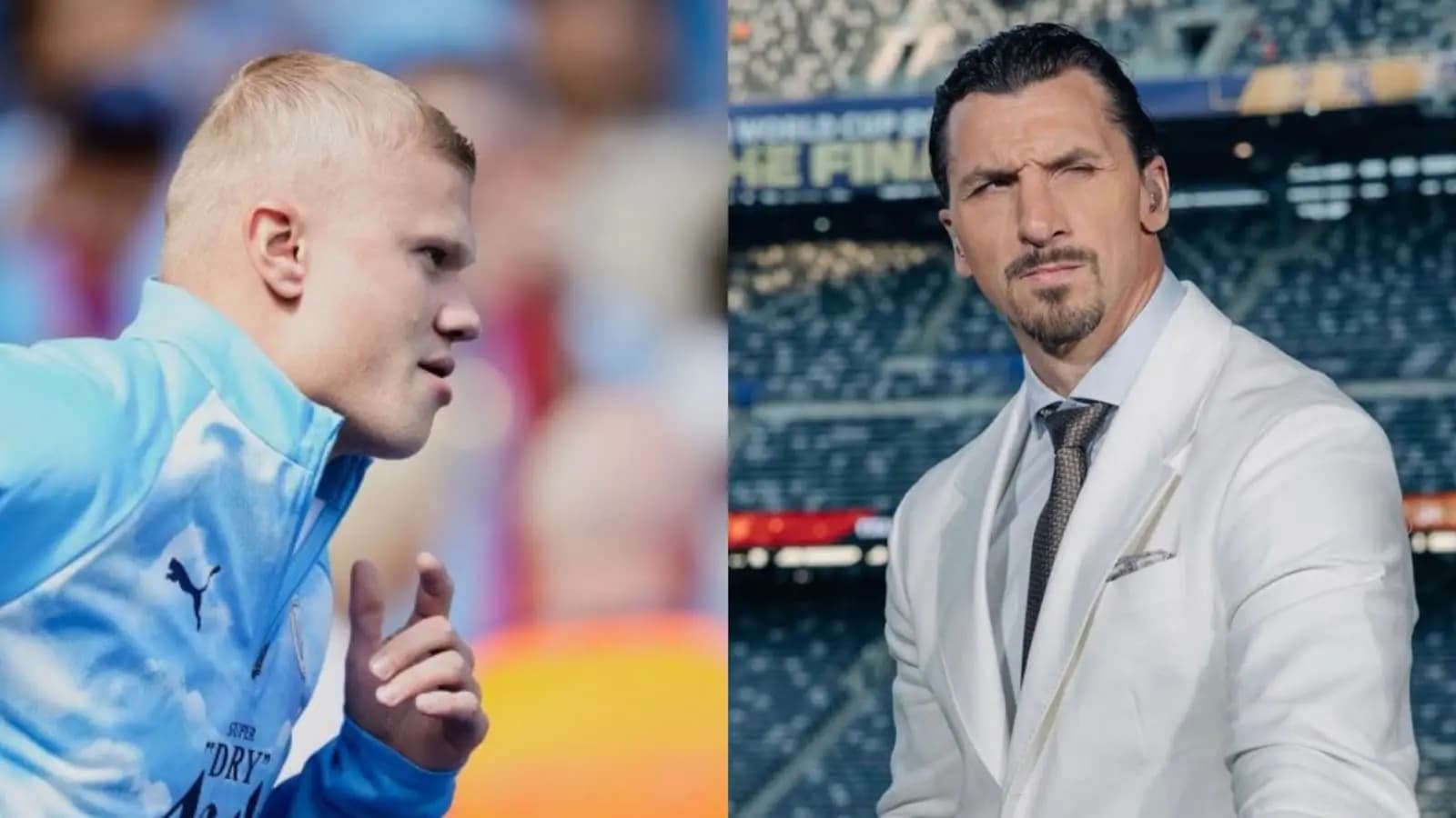 Zlatan Ibrahimovic reaction on Erling Haaland's new look ahead of Premier League season 
