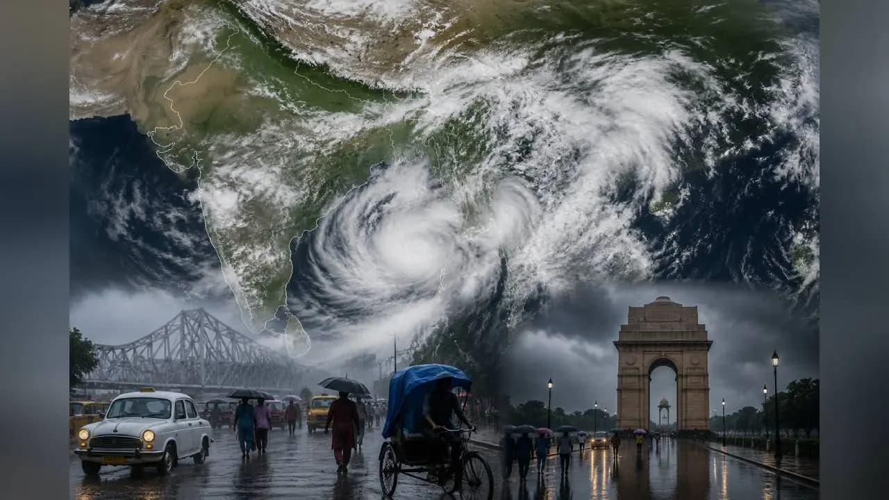 Space Images Reveal Re-Energized Monsoon: Heavy Rains Predicted Across East and Central India