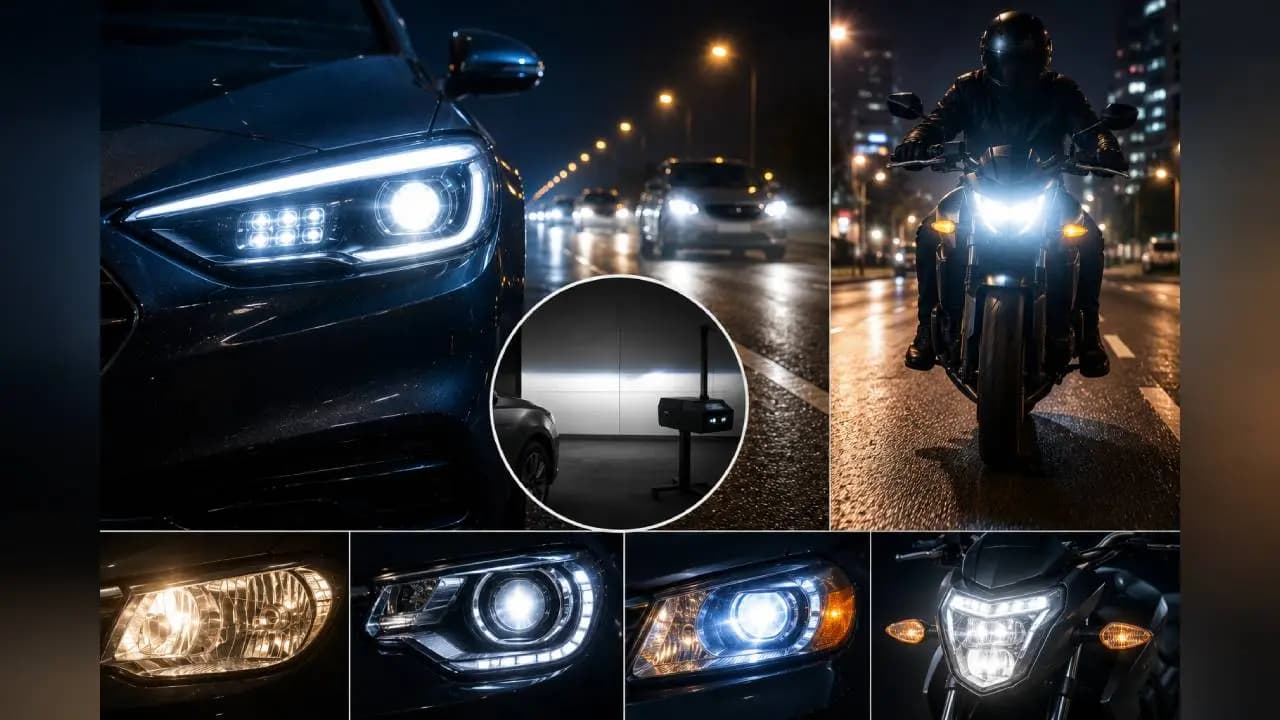 India Proposes Stricter Headlamp and Visibility Norms to Curb Nighttime Road Glare