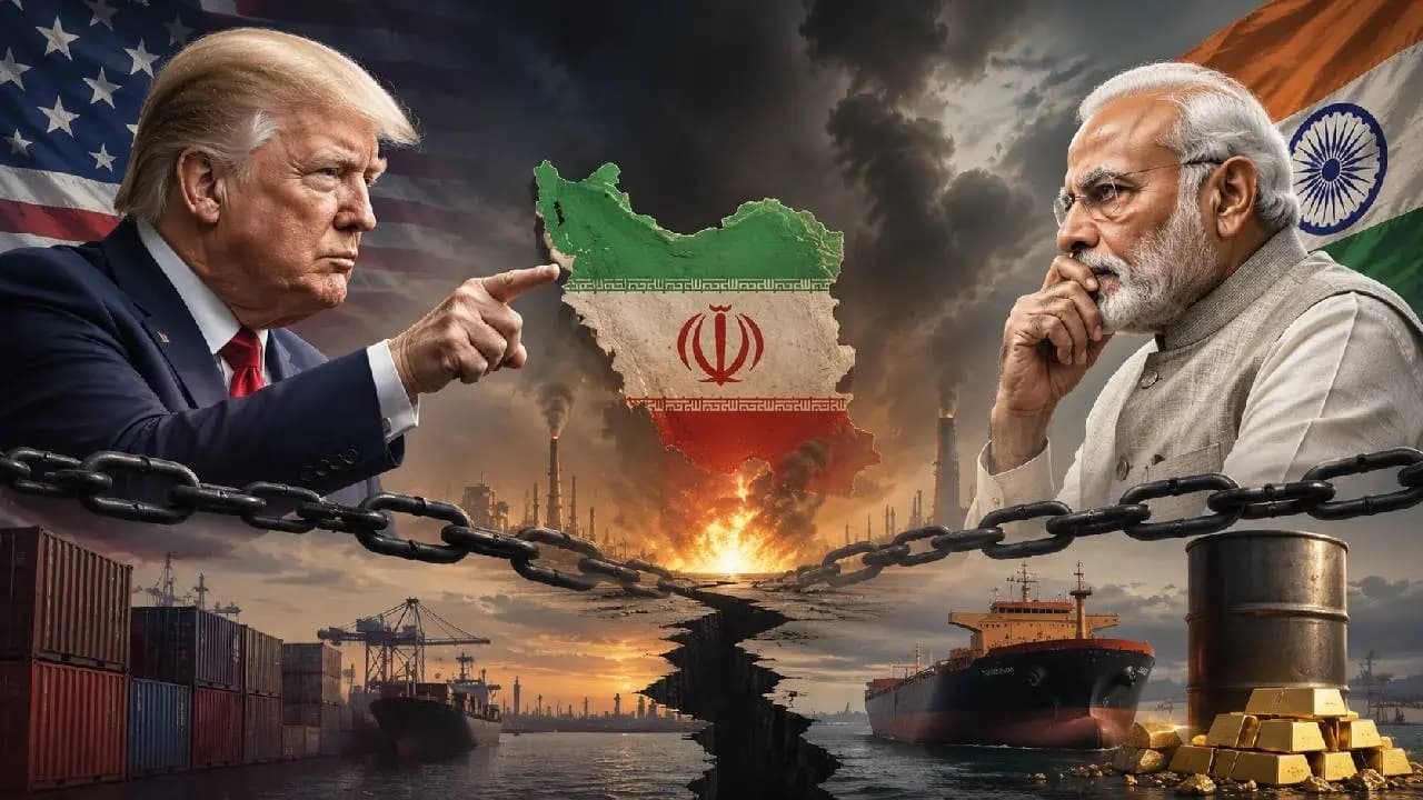 Trump Warns Of Economic D-Day India at Danger as one of Iran Main Trading Partners