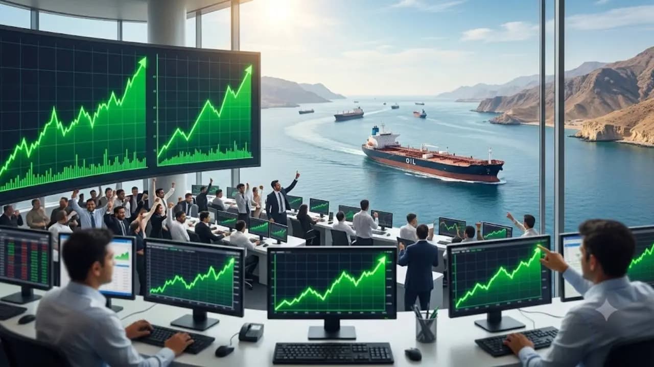 Sensex, Nifty Rise as Crude Oil Prices Ease on Hopes of Strait of Hormuz Reopening