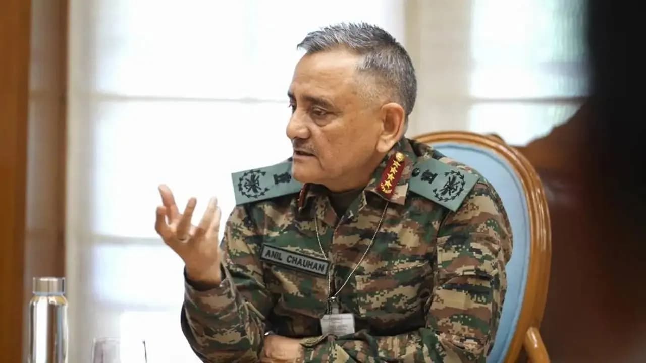 Operation Sindoor not ended yet stir over the statement made by retired CDS Gen Anil Chauhan