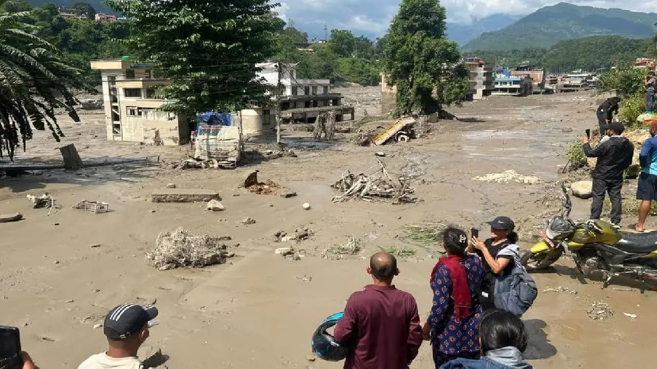 Nepal flash flood Big Update: sources claimed atleast 105 Indians missing 