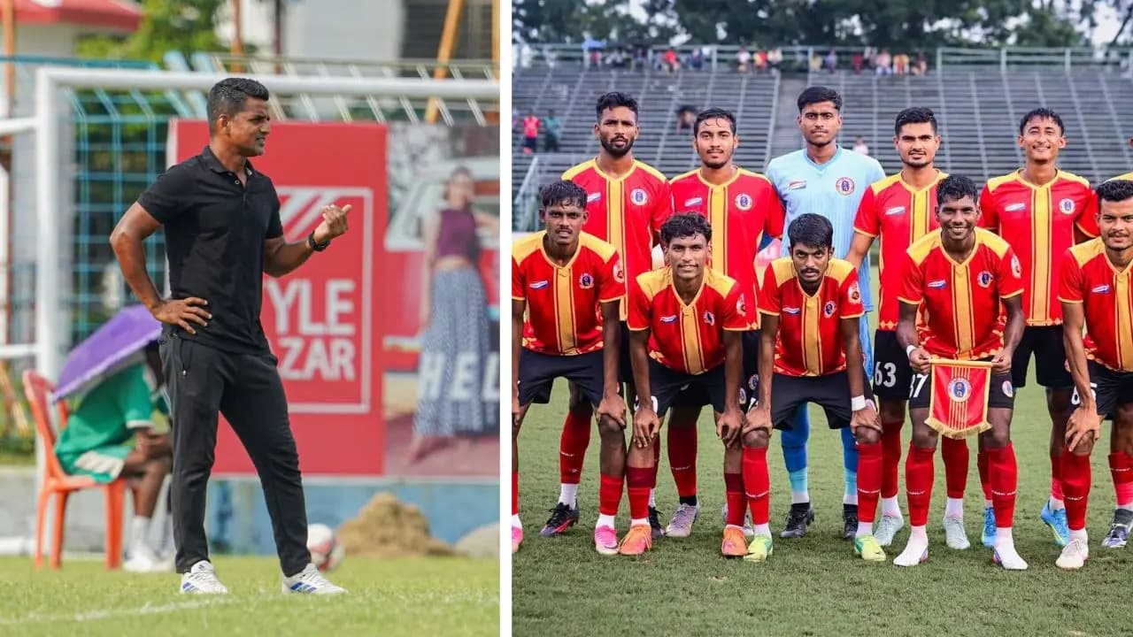 East Bengal beat Kidderpore Sporting Club in CFL 