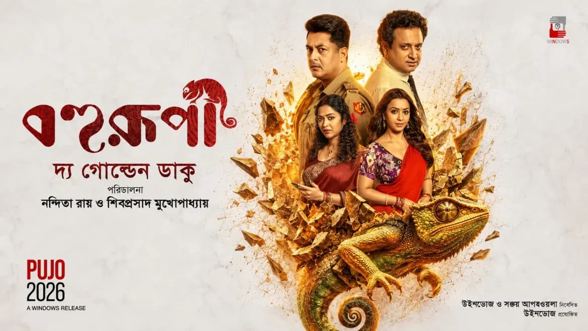 Shiboprosad Mukherjee and Nandita Roy s Bohurupi The Golden Daku movie  Advance Bookings Open in the US Months Before Release