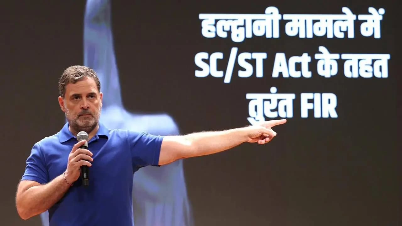 Rahul Gandhi Seeks FIR Over Purification Ritual in Haldwani After Kharge’s Address, Calls It Untouchability