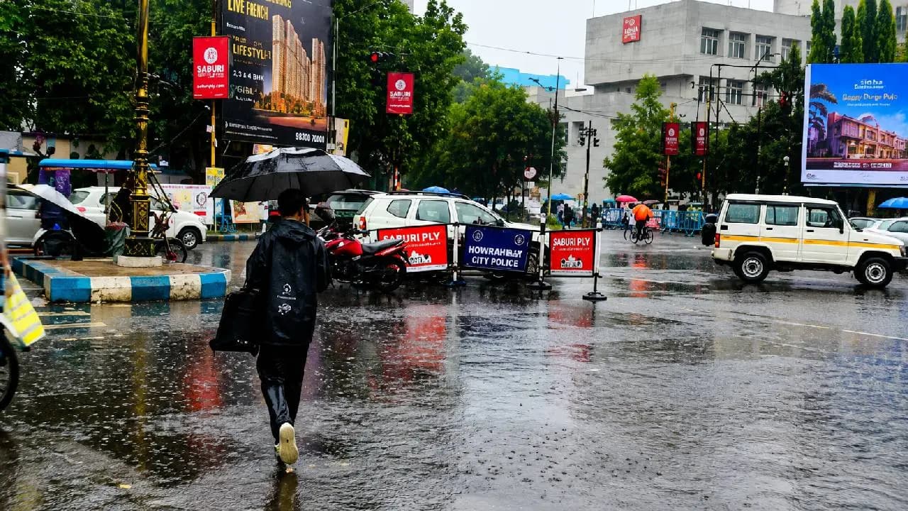 Kolkata Weather: Heavy Rain and Strom Forecast in Kolkata and West bengal on Saturday and Sunday