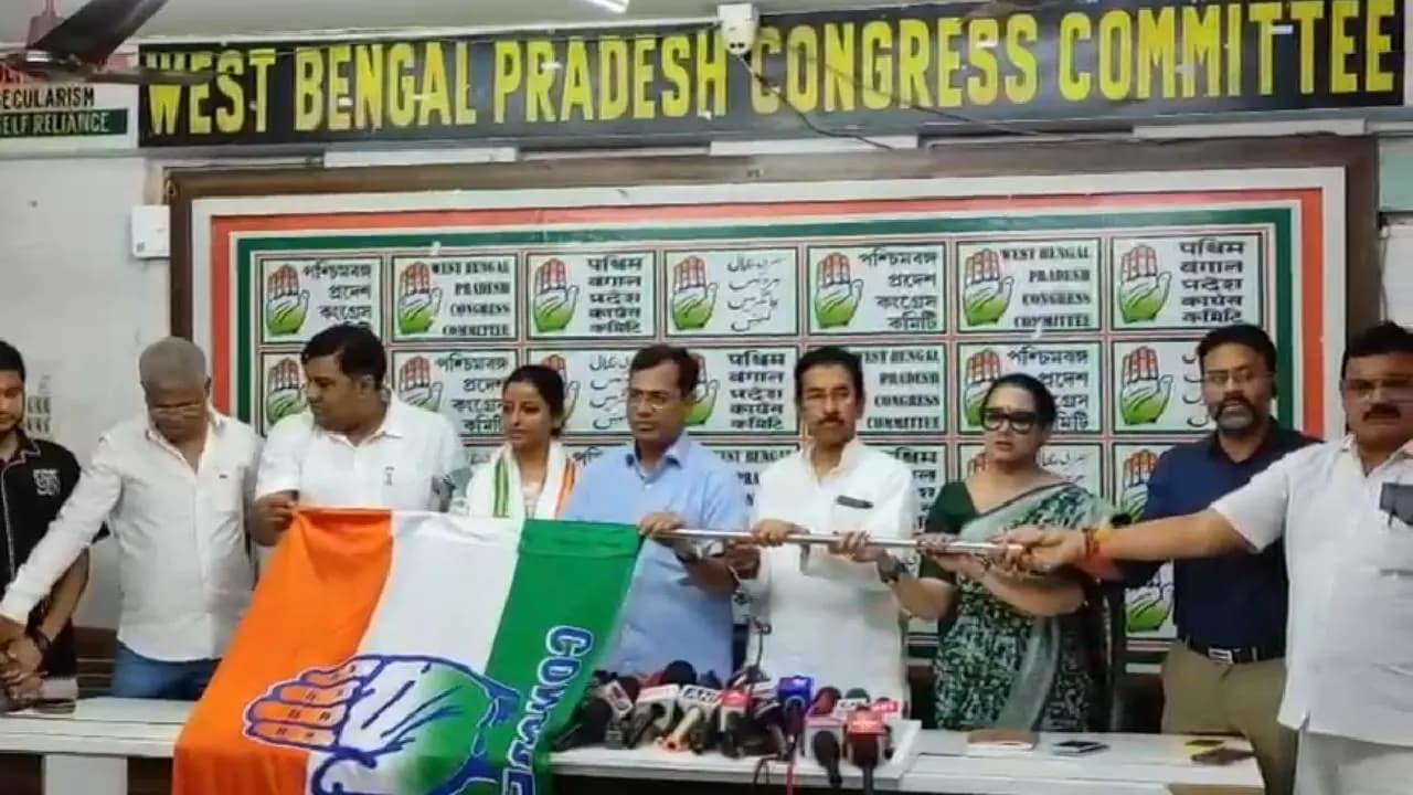 Former Basirhat Dakshin MLA Saptarshi Banerjee Joins Congress