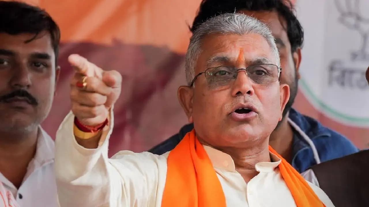 Dilip Ghosh Slams Mamata Banerjee after her comment on going to International Court