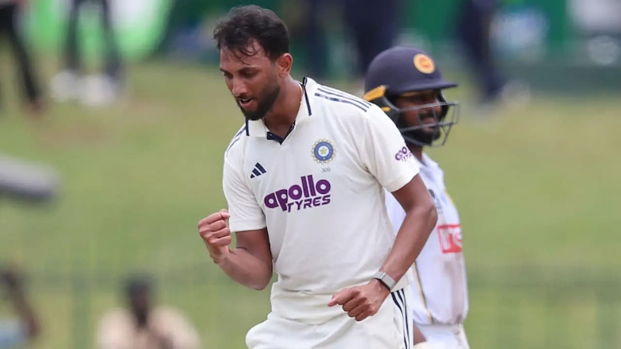 Prasidh Krishnas consistent bowling earned him the Impact Player of the Series award