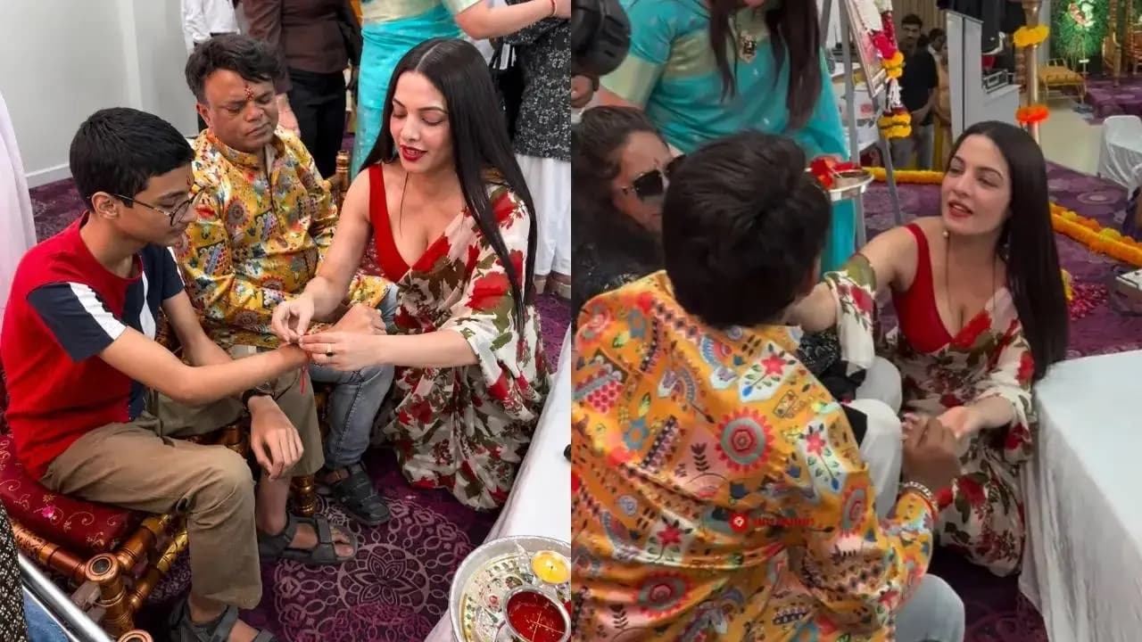 After Kriti Sanon Celina Jaitly Slammed For Wearing Deep-Neck Blouse For Raksha Bandhan