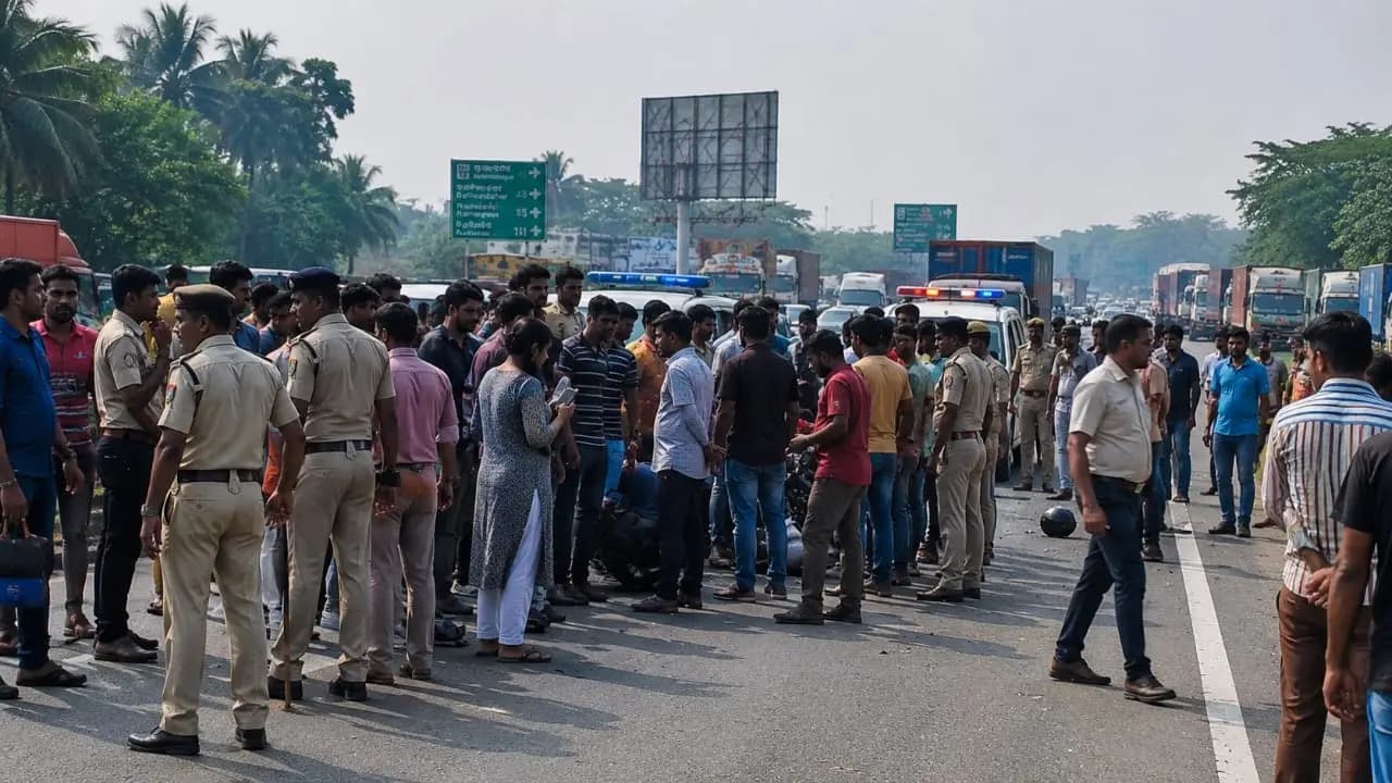 Two Killed in Car Collision in National Highway in Pashchim Medinipur