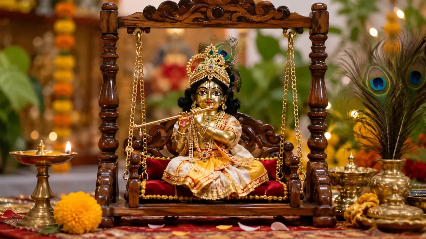 Janmashtami 2026 Panchak Wooden Jjhula Laddu Gopal Buying Rules