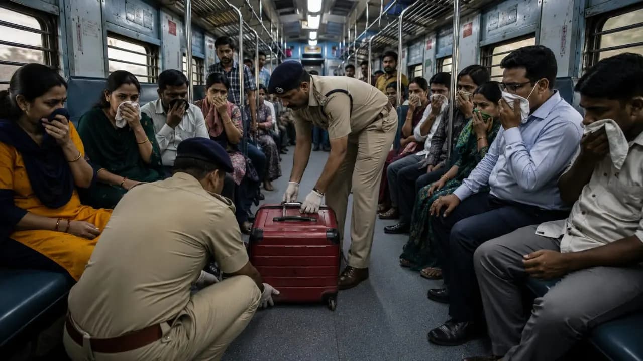 Extra Marital Affair Shocking Turn: Woman Body Stuffed in Suitcase, Found in Train, Accused Couple Arrested From Manipur
