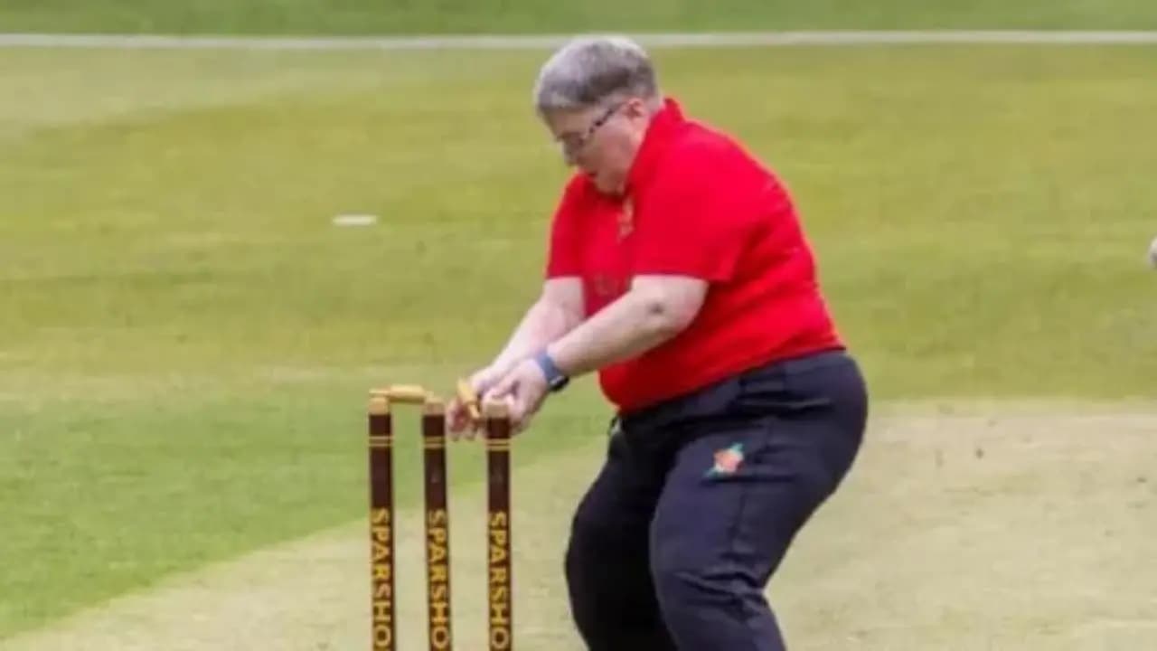 Joanne Hicks has written her name into the cricket history books
