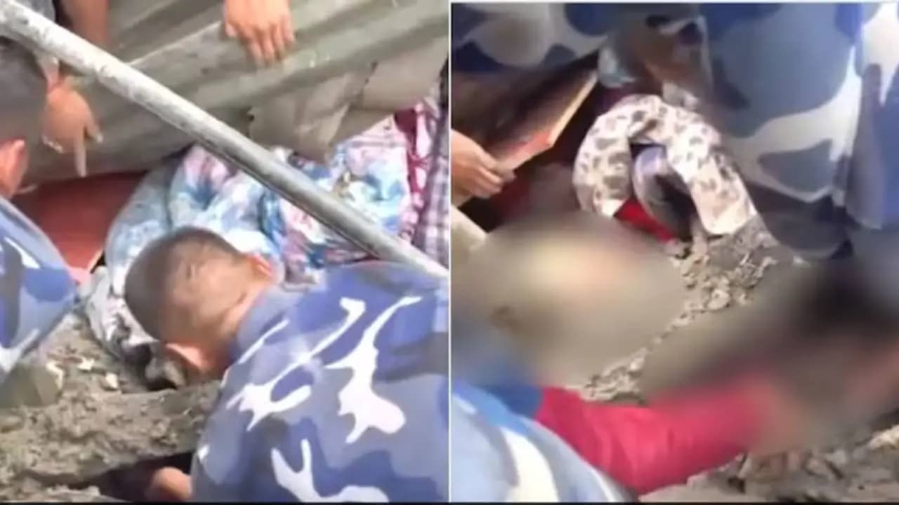 6-Year-Old Girl Rescued Alive After 3 Days Under Mud and Debris in Nepal Floods