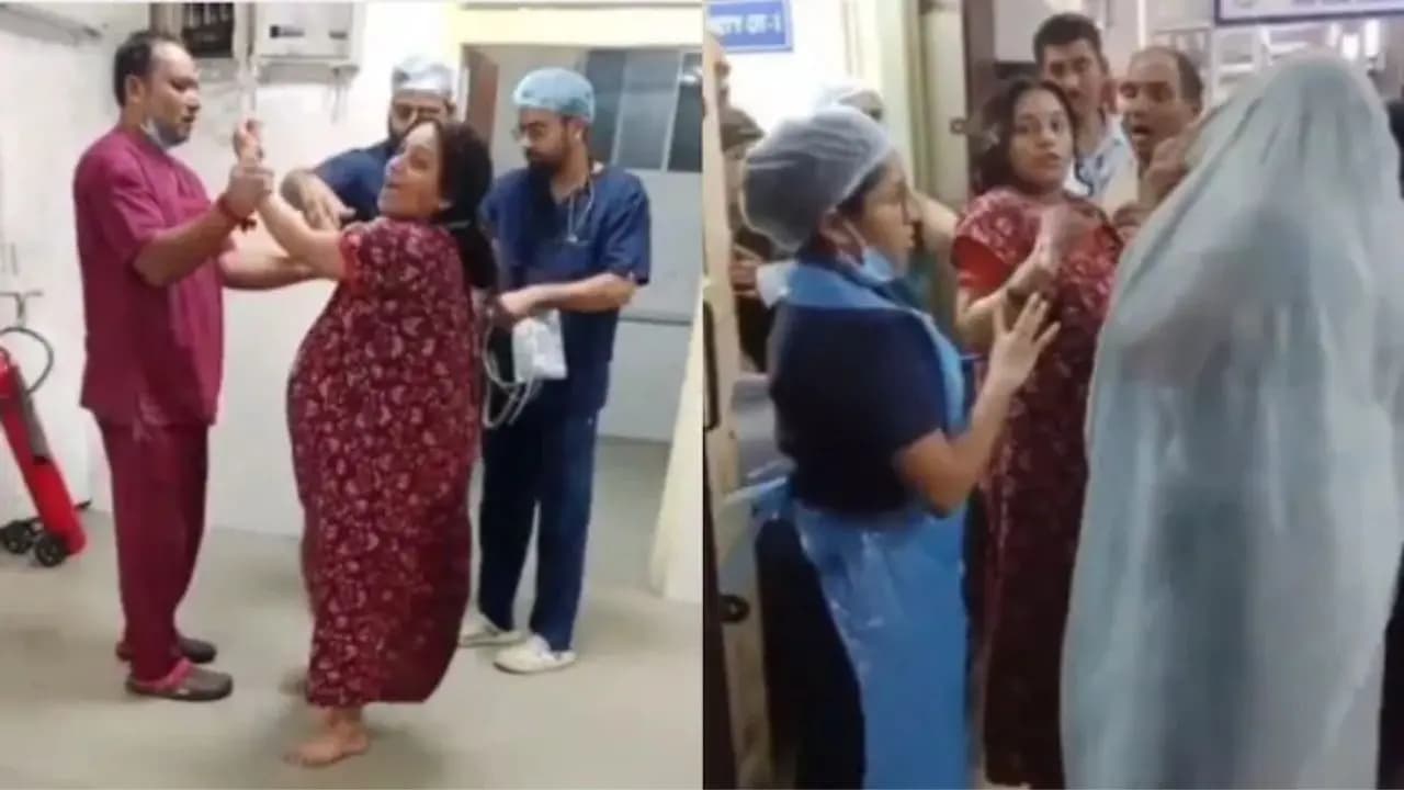 Shocking Newborn Death: Woman and newborn Child Die After Delivery in Madhya Pradeshs Rewa govt hospital Video Surfaces