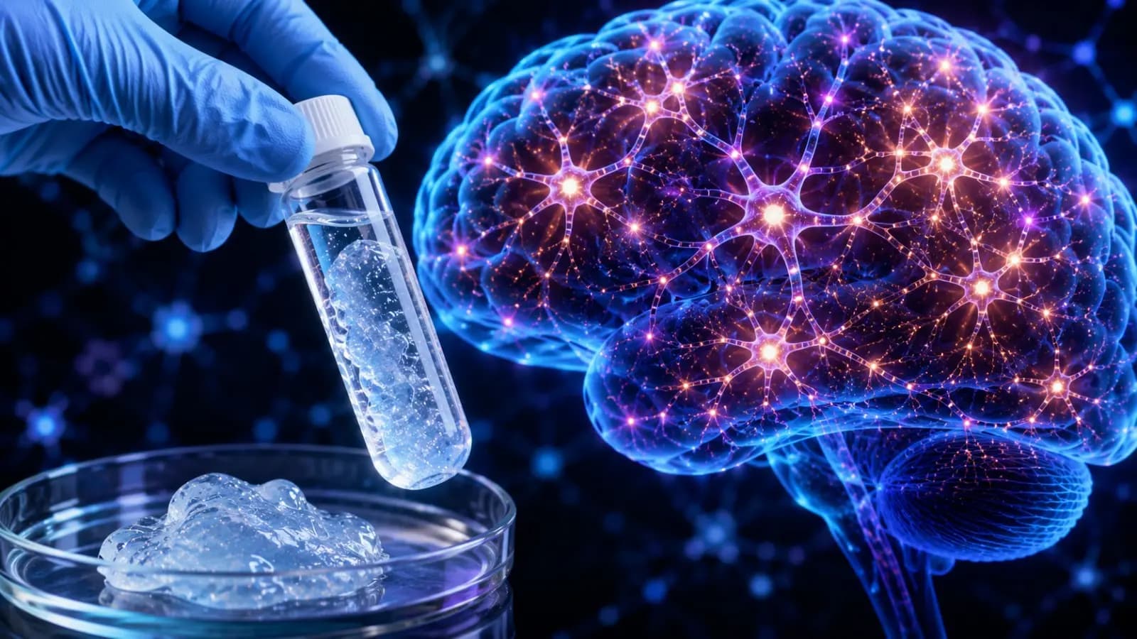 Alzheimer's Treatment Special Gel Turns Brain Cells into Neurons