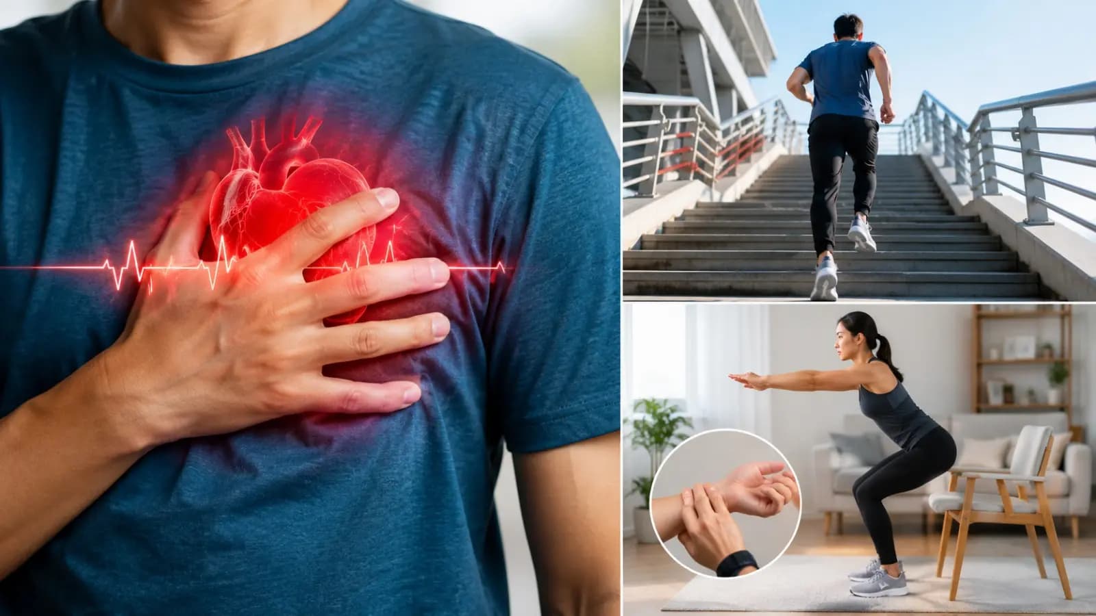 Heart Health: 3 Easy Tests You Can Do at Home to Check Your Fitness