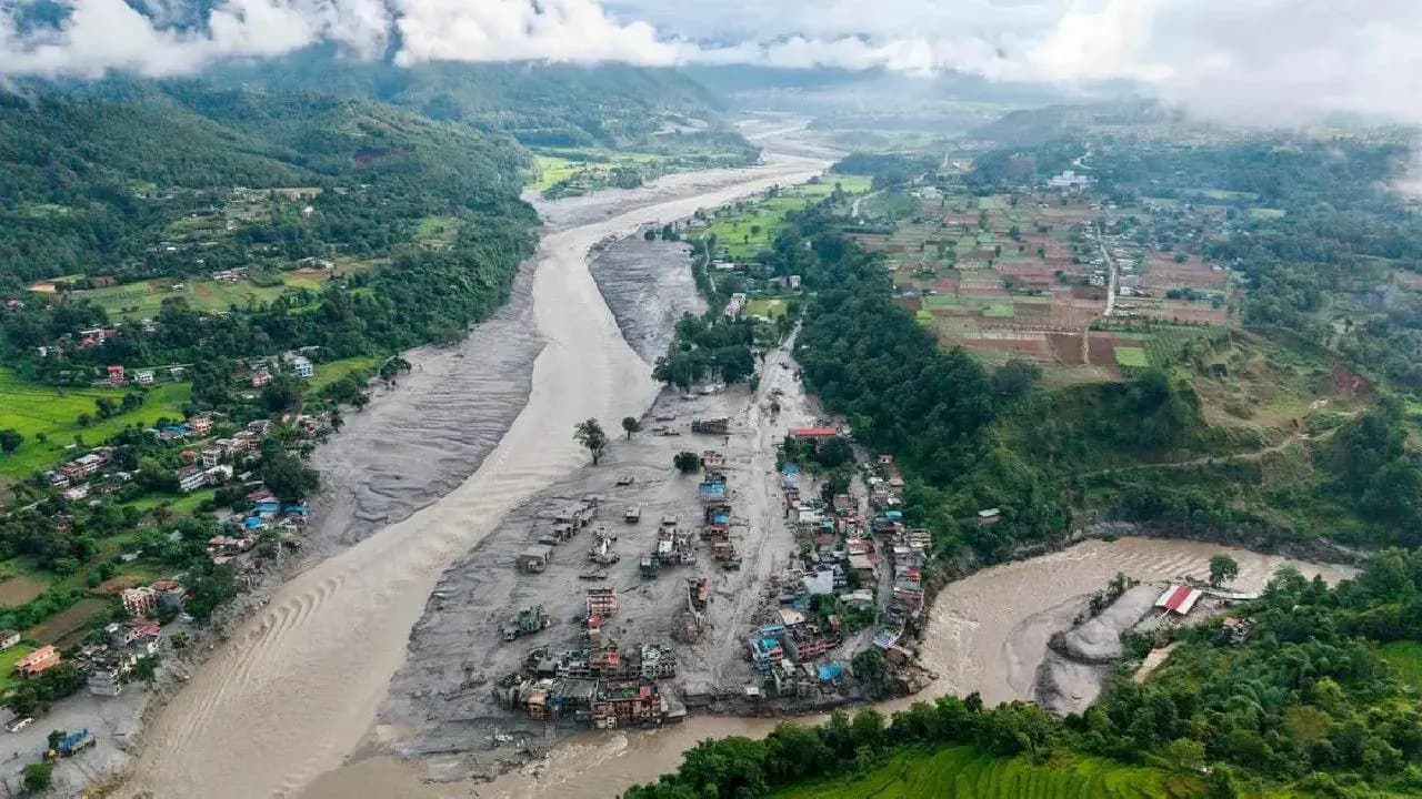 What Caused The Nepal Flood A Glacial Fall: Tracing The Trigger