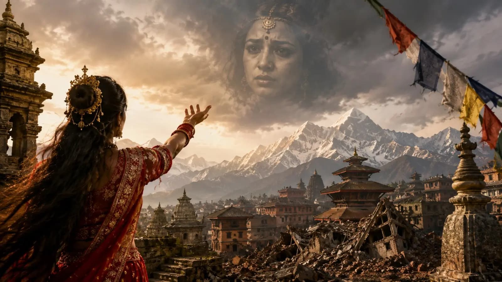 Why is Nepal Called Sati Le Sarapeko Desh Legend of Bhim Malla's Wife