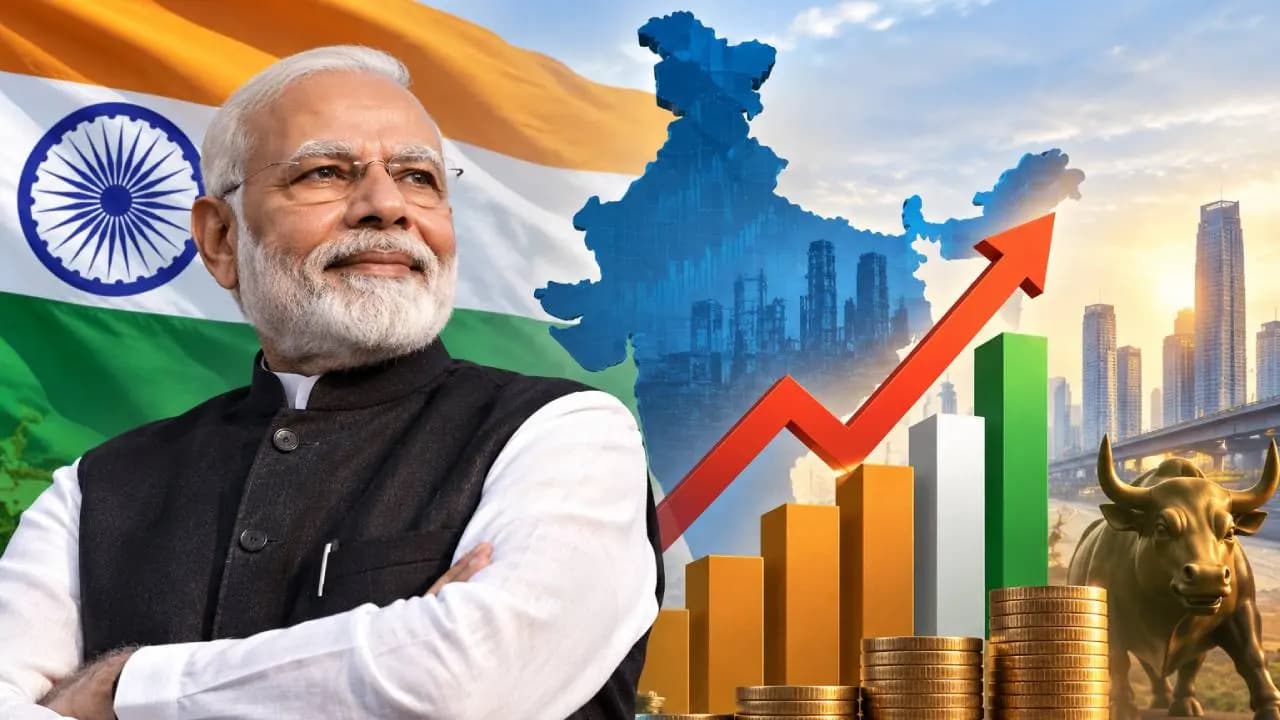India’s GDP Grows 7.8%: Modi Government Hails Economic Strength, Congress Questions