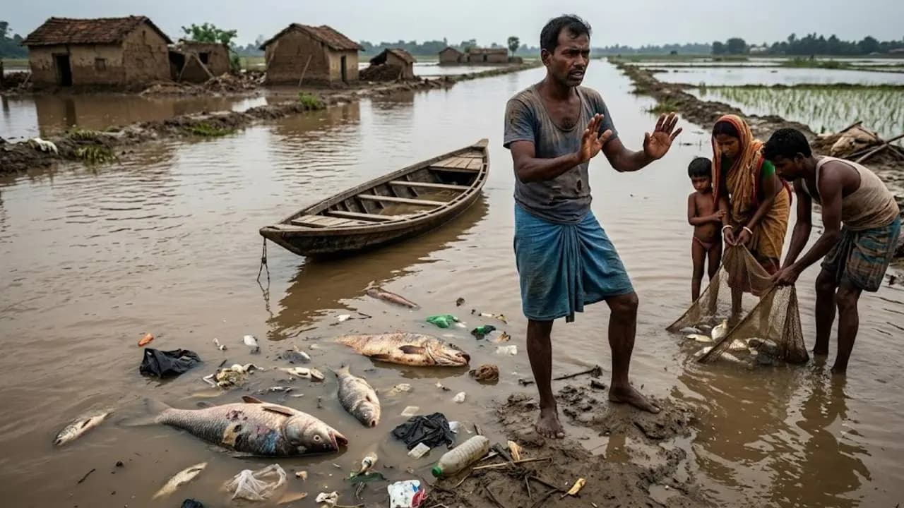 Nepal Floodwaters Bring Unfamiliar Fish to Bihar: Government Warns People Not to Catch, Sell or Eat Them