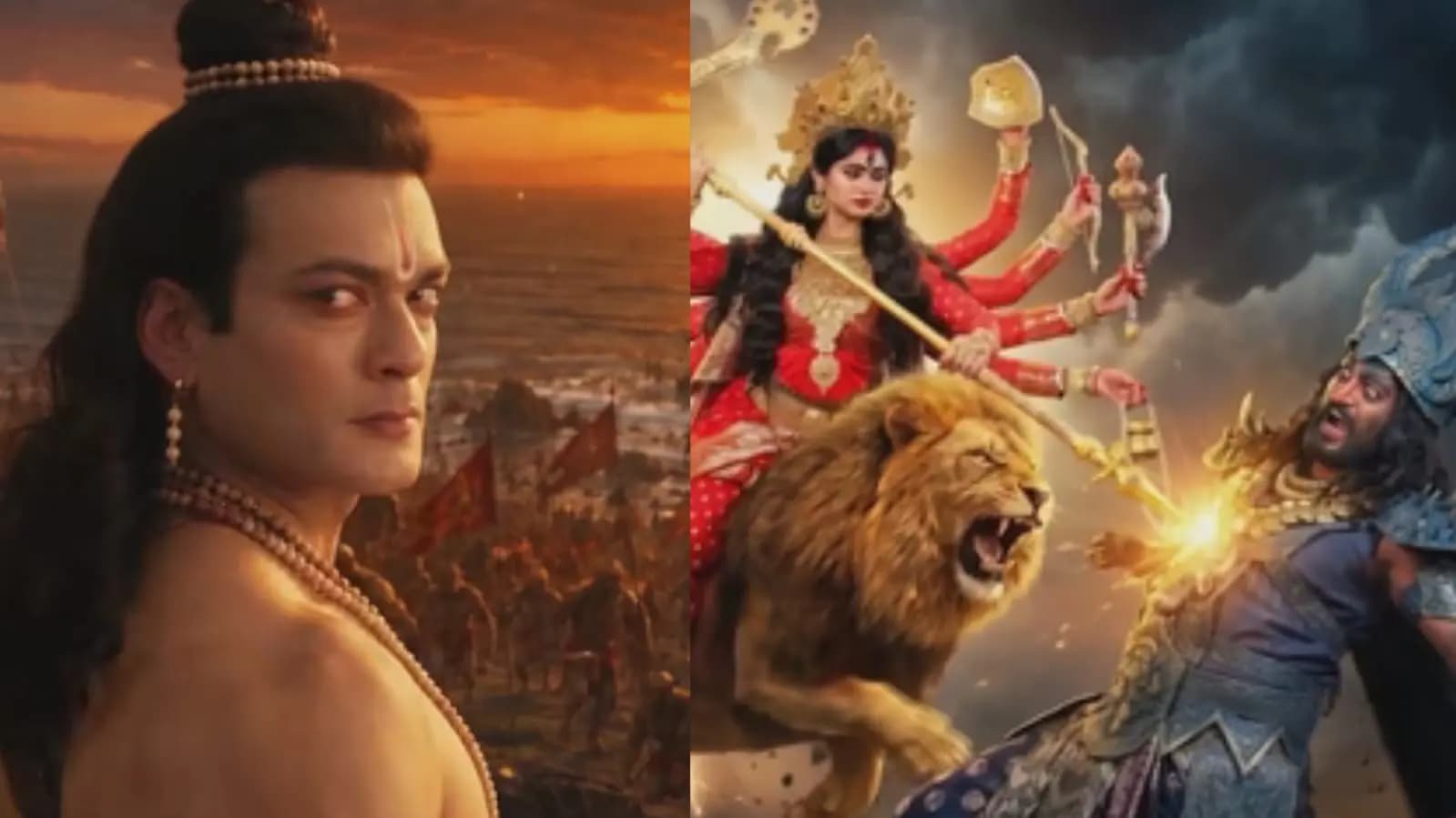 Abhishek Bose will be seen as lord Ram and Nigel Annara will be as Asur in zee bangla Mahalaya 2026