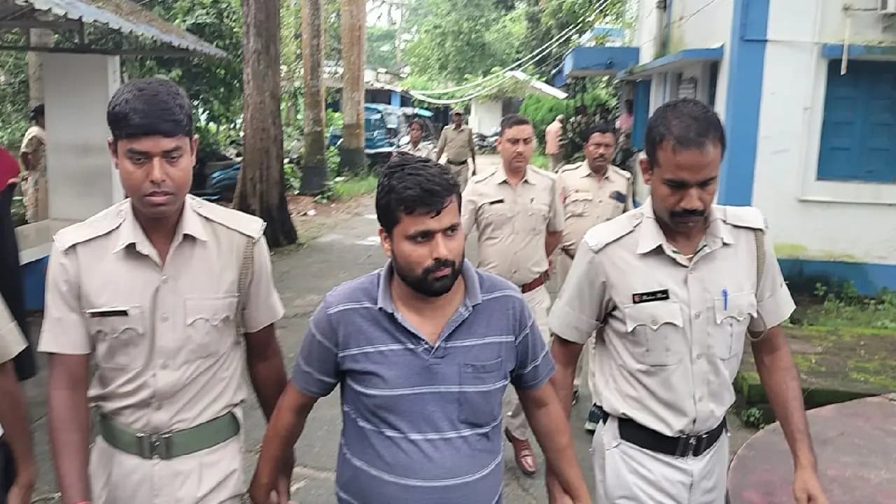 Nandigram TMC Leader Bappaditya Garg  arrested before bye election 