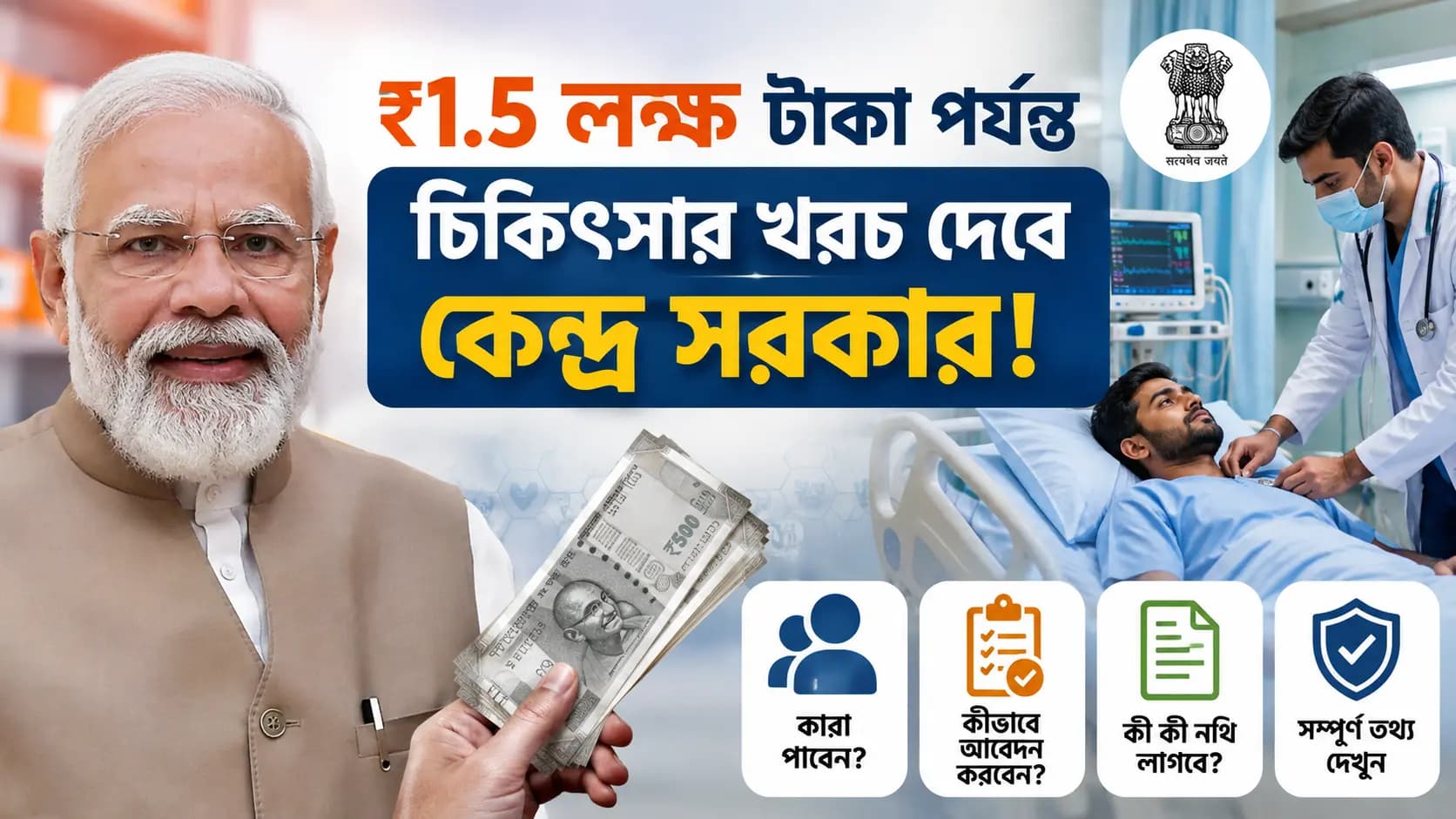 PM RAHAT Scheme: Emergergcy Free Treatment After Road Accident, Life Protection for Every Indian, Check Eligibility, How To Get Benefits And Documents Required