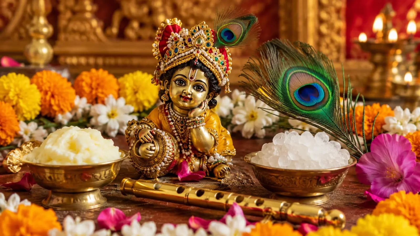 Janmashtami 2026: 3 Sacred Items to Keep Near Laddu Gopal Idol for Good Fortune