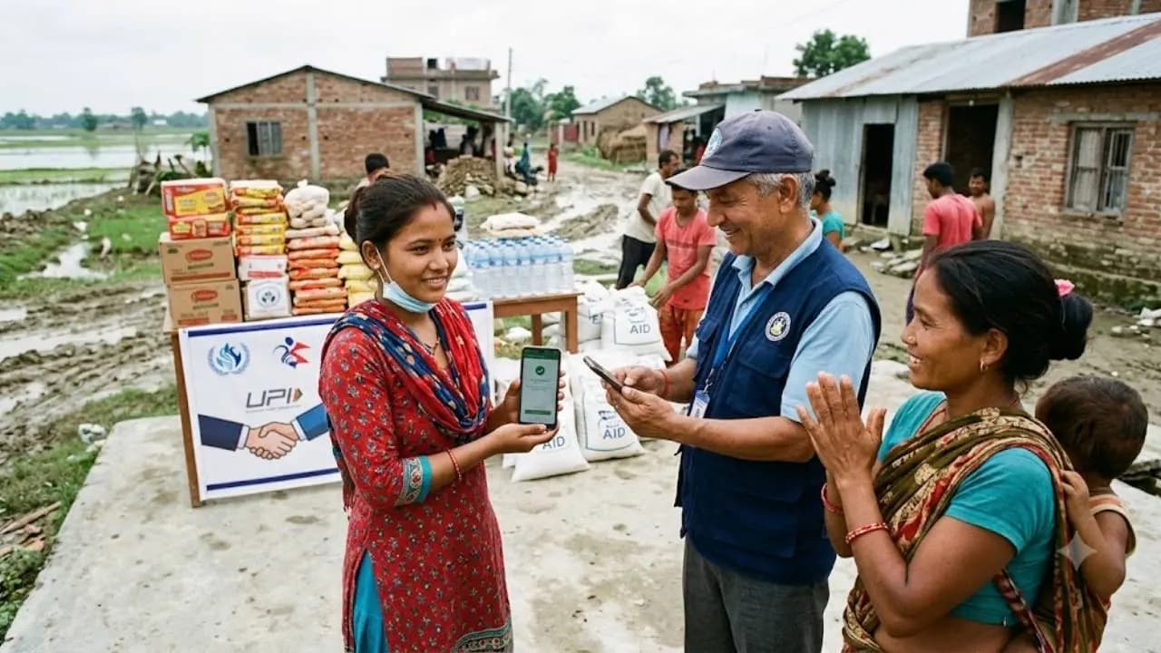Nepal Flood Tragedy: UPI Becomes a Lifeline for Relief Donations From India