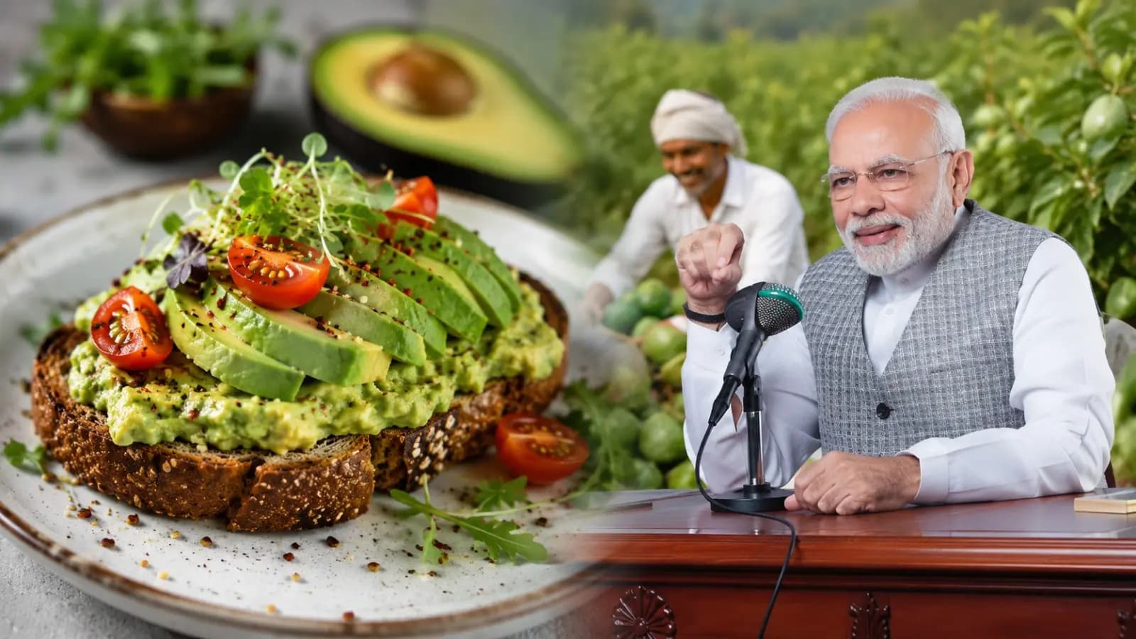 PM Narendra Modi Avocado Toast