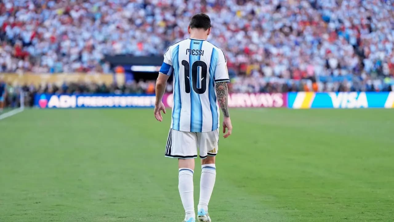 Has the GOAT debate finally been settled Lionel Messis latest Instagram post certainly seems to suggest so