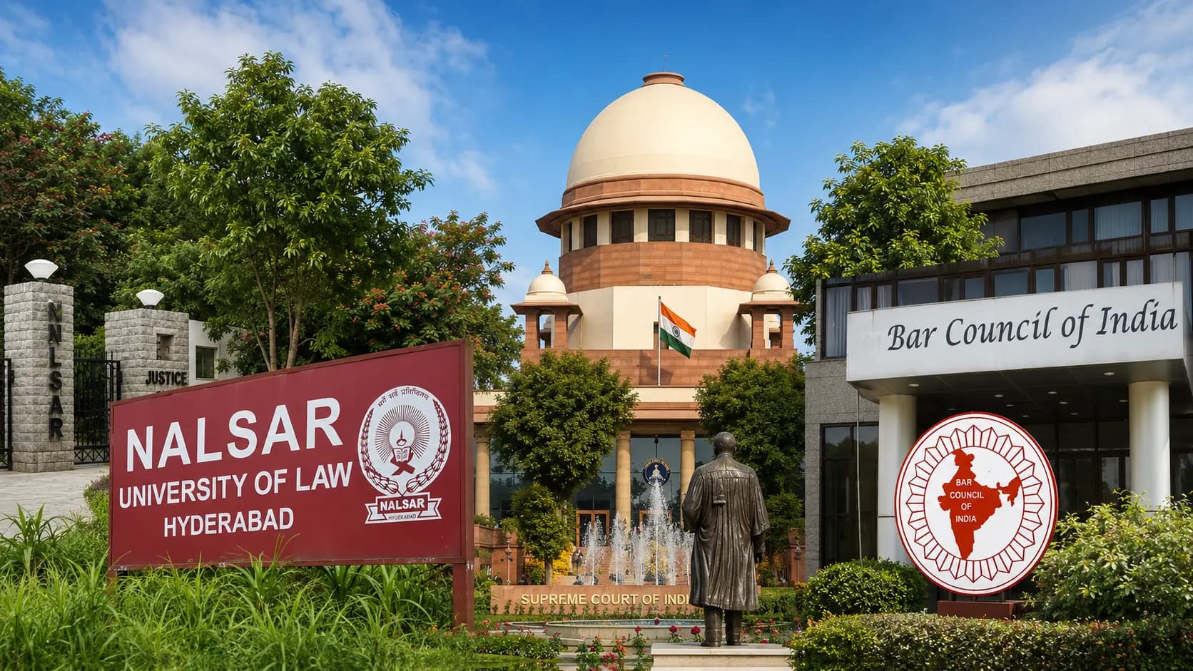 Law News: The Bar Council has no authority to take disciplinary action against law students Supreme Court delivers major verdict in NALSA dispute