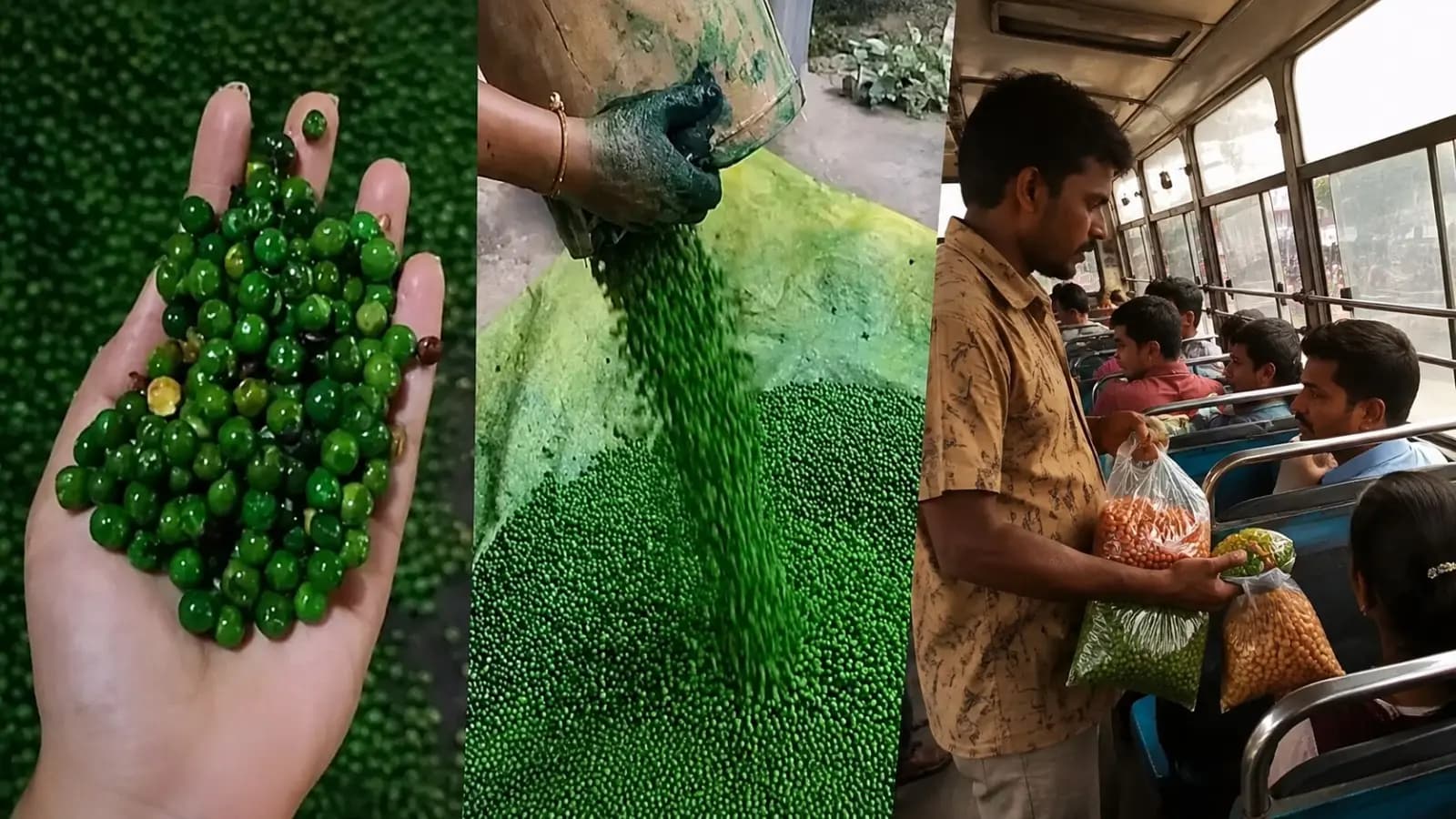 Fake Green Peas: ​Green Peas Making Details Poison in Train Snacks Fake Green Peas Linked to Cancer Risk