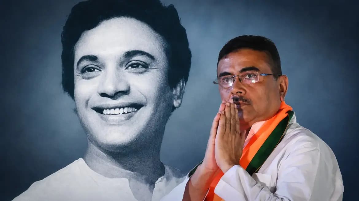 Uttam Kumar Birth Centenary: Star Studded Rally Led by CM Suvendu Adhikari