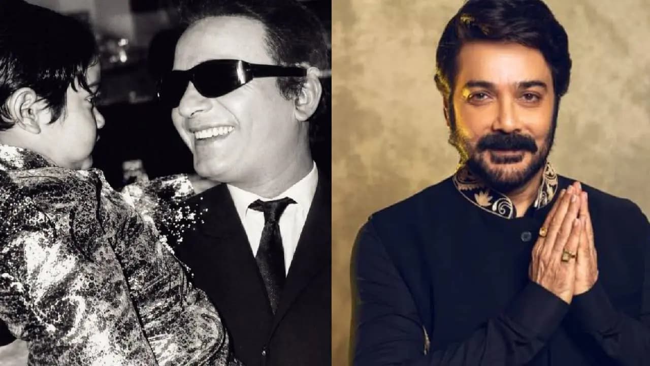 Prosenjit Chatterjee shared a nostalgic image with Uttamkumar