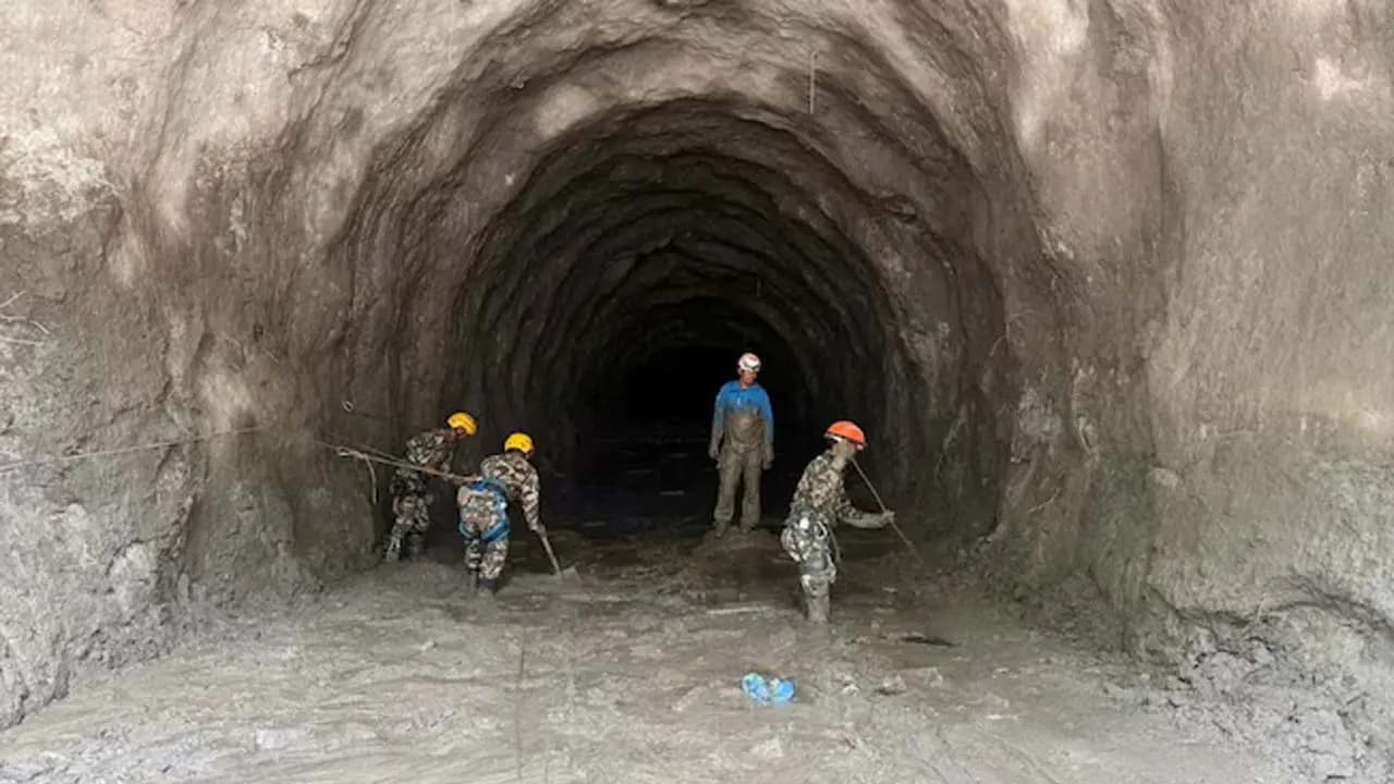 Glimmer Of Hope Amidst Devastation: the faint voices of trapped workers emerged from the tunnel of Nepals Trishuli-3 project 