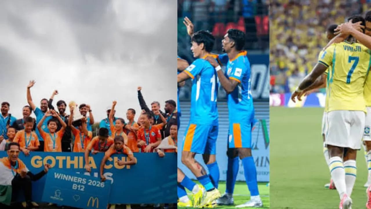 India faces the worlds football powerhouses while its 86 goal wonderkids are hinting at a bigger dream 