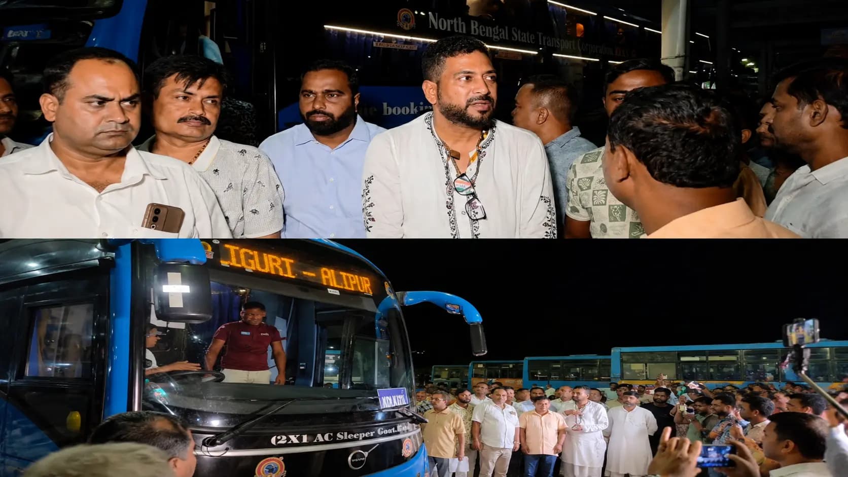 Farakka Track Collapse: Govt Runs 43 Extra Buses to siliguri-Kolkata Route to Ease Commuter Crisis