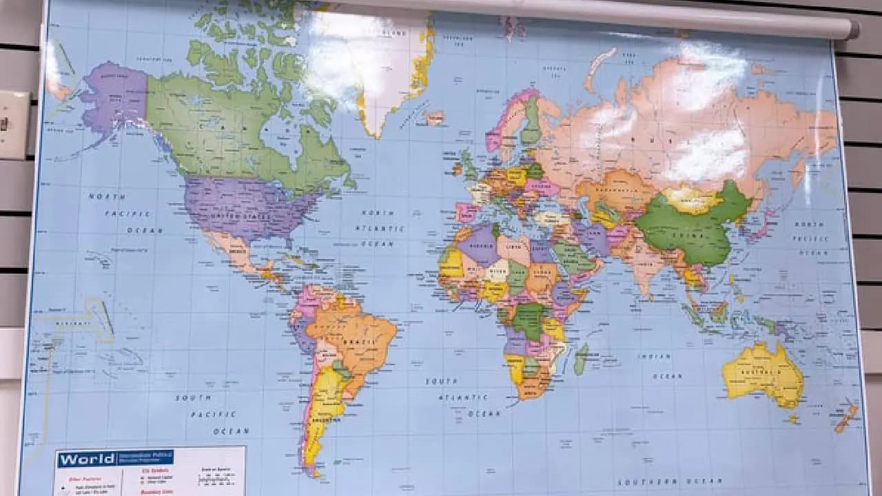 Centuries old world map going to be changed says UNO