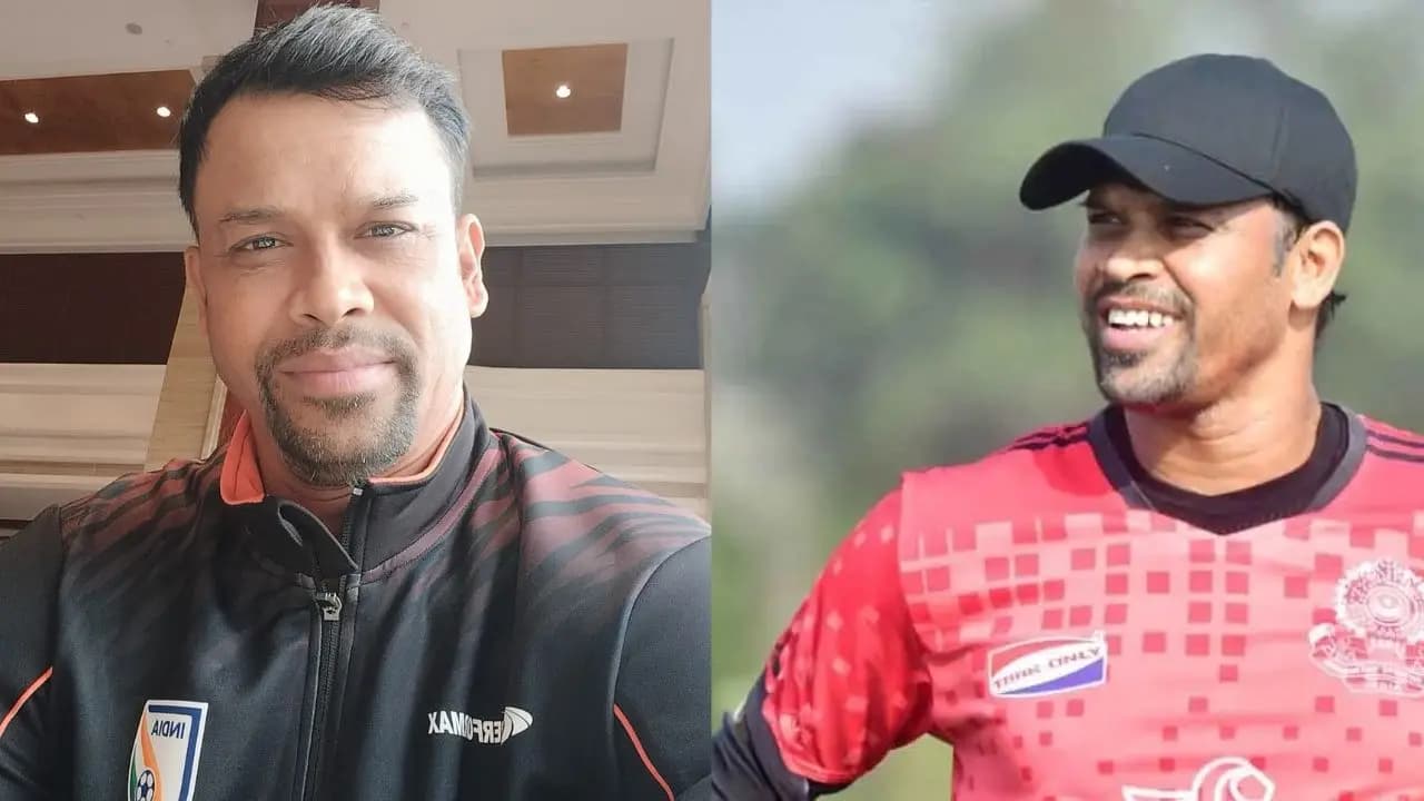 Former goalkeeper Sandip Nandy marches on  overcoming one mountain of challenges after another