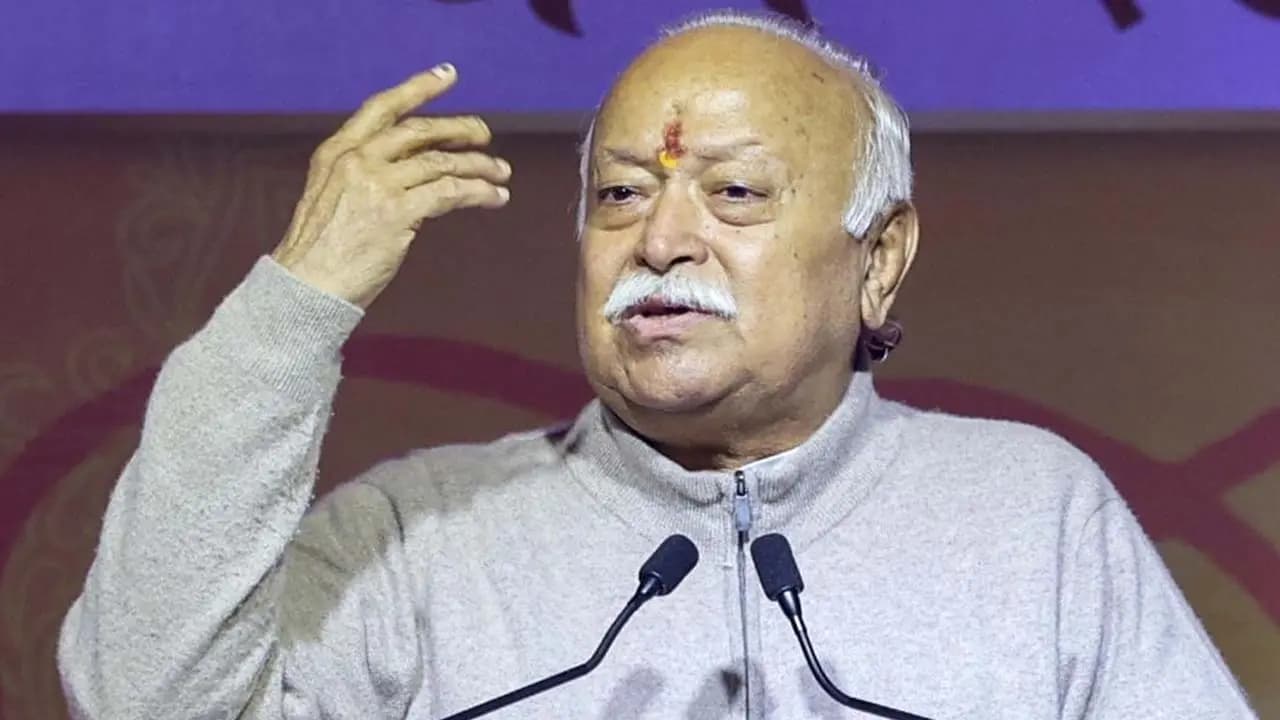 Mohan Bhagwats UK Visit Protests: in Britain over Mohan Bhagwats visit RSS message We are ready for dialogue 