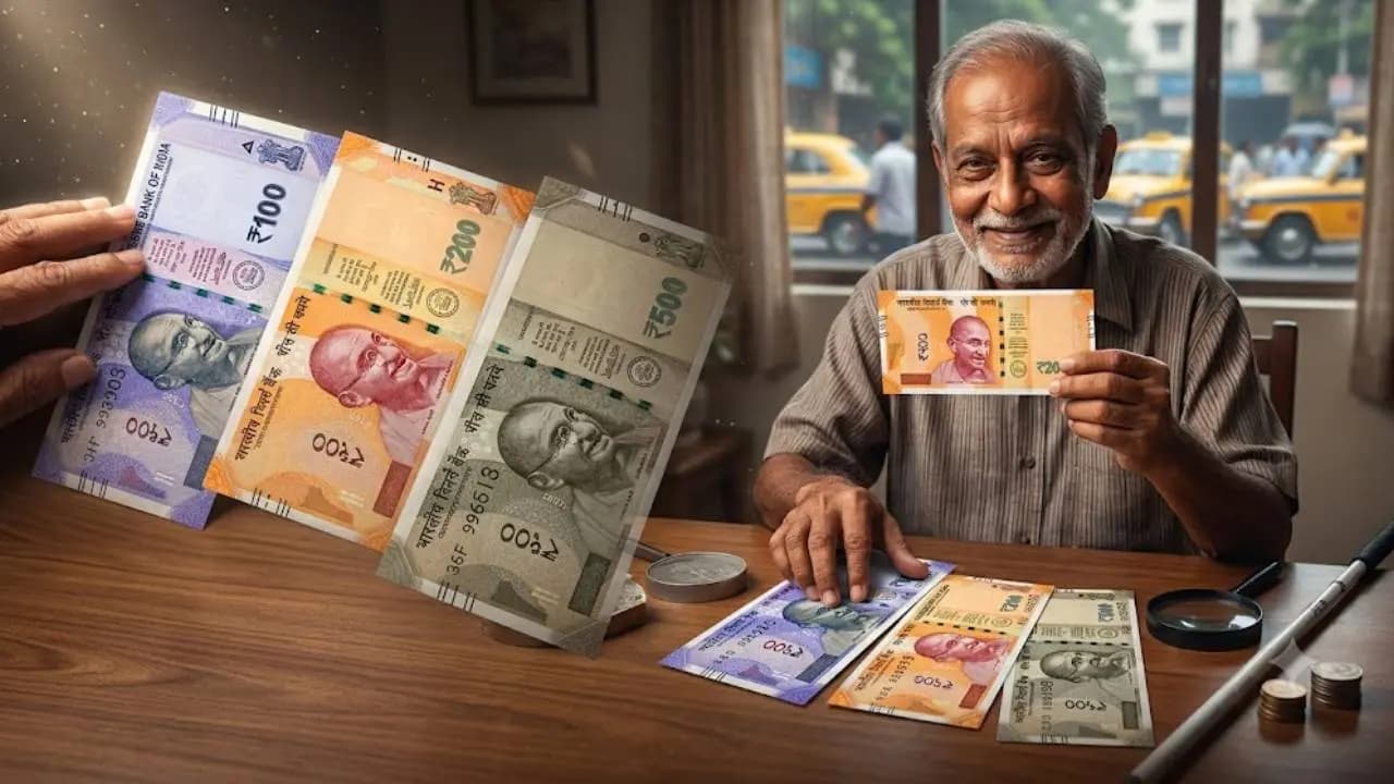 Why Do 100, 200 and 500 Notes Have Raised Marks? 