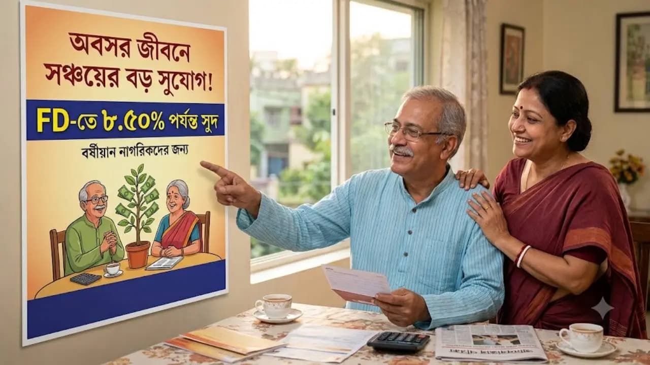 Senior Citizen FD Rates: Banks Offering Up to 8.50% Interest on Fixed Deposits
