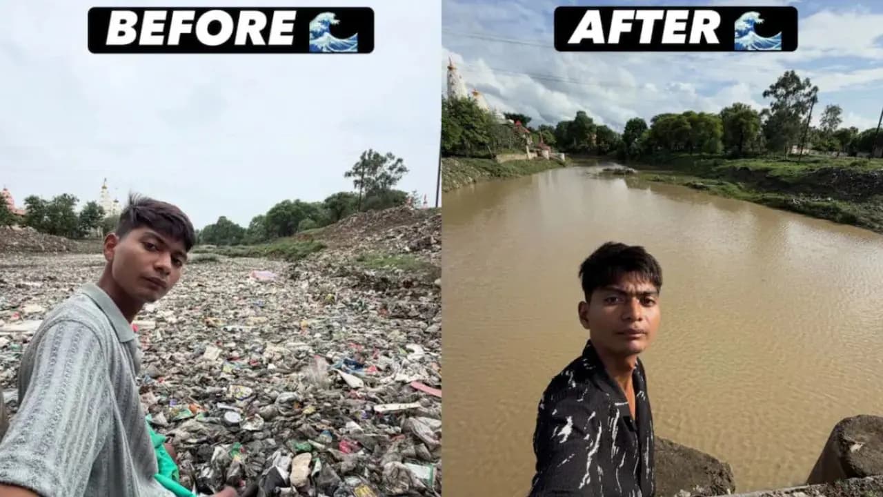 Viral young man Bittu Tabahi gets A Dutch Job Offer for River Cleaning Effort  